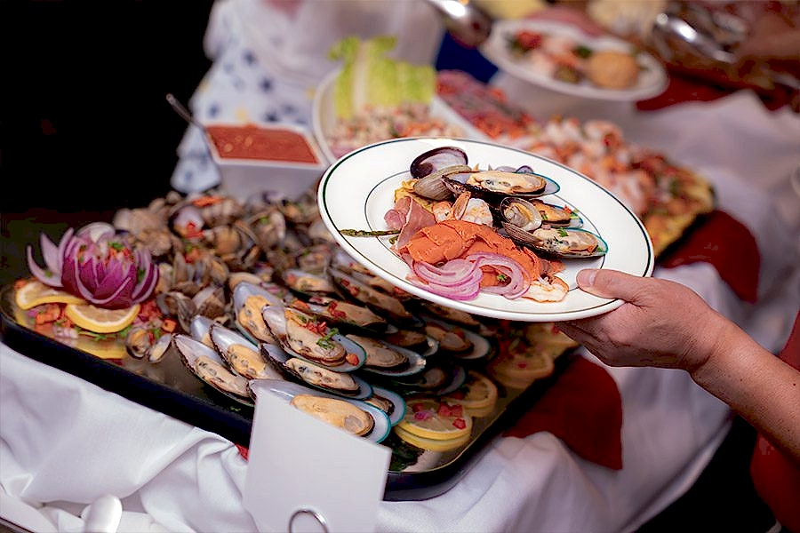 Seafood platter