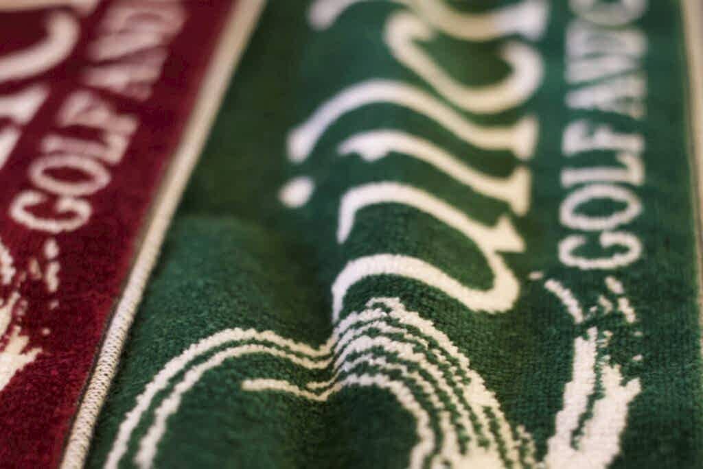 Quilchena golf towels